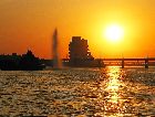 Украина: Закат в Днепропетровске Украина: Закат в Днепропетровске