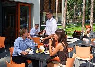 отель Amber Sea Hotel&SPA: Летняя терраса отель Amber Sea Hotel&SPA: Летняя терраса
