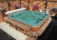 гостиница Aparjods Hotel: Ванна-джакузи в сауне гостиница Aparjods Hotel: Ванна-джакузи в сауне