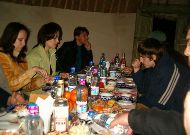 юртовый лагерь Aydar yurt camp: Ужин юртовый лагерь Aydar yurt camp: Ужин