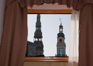 отель Hotel Justus: Вид из окон отель Hotel Justus: Вид из окон