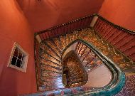 отель Hotel Justus: Лестница отеля отель Hotel Justus: Лестница отеля