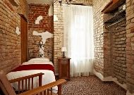 отель Hotel Justus: Спальня в одноместном номере отель Hotel Justus: Спальня в одноместном номере