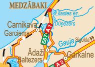 гостиница Medzabaki: Карта гостиница Medzabaki: Карта