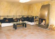 гостиница Santa Hotel: Каминный зал в сауне гостиница Santa Hotel: Каминный зал в сауне