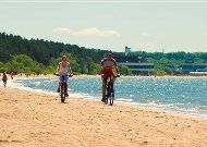 гостиница Viimsi Tervis SPA: Пляж рядом с отелем гостиница Viimsi Tervis SPA: Пляж рядом с отелем