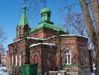Йыхви: Церковь зимой Йыхви: Церковь зимой