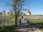 Остров Сааремаа: Вид на замок Остров Сааремаа: Вид на замок