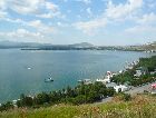 Севан: Панорама озера Севан: Панорама озера