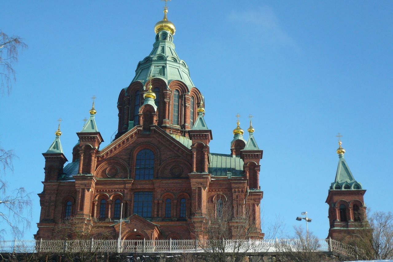 Церковь в скале финляндия фото