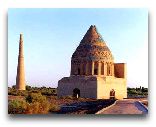  Туркменистан: Минарет Кутлуг Тимур и мавзолей Куня-Ургенч