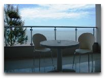 отель Kobuleti Beach Club: Балкон с видом на море