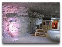 отель Duzdag: Кафетерий в соляной пещере