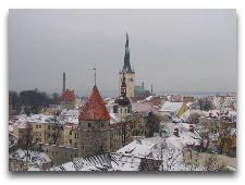  Эстония: общая информация, фото: Зимний Таллинн