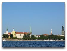  Латвия: информация для туристов, фото: Морская панорама Риги