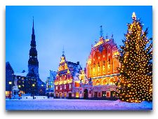  Латвия: информация для туристов, фото: Новогодняя Рига