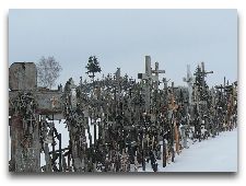  Литва: общая информация, фото: Гора крестов зимой 
