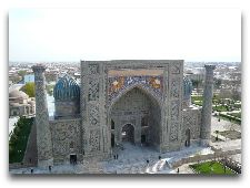  Узбекистан: общая информация, фото: Самарканд с высоты 