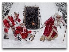  Фольклорный вечер у эстонского Деда Мороза
