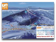  Зимние виды спорта: Карта курорта Ski&Sun