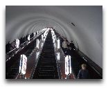  Киев: Эскалаторы на станции «Театральная».
