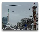  Рига: Площадь Свободы зимой
