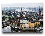  Стокгольм: Старый город - вид из Ратуши